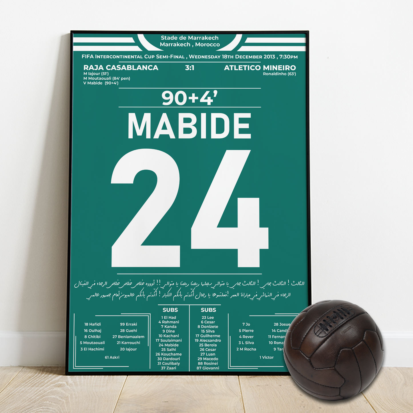 Mabide's Historic Strike: The Goal That Sent Raja to the Club World Cup Final!