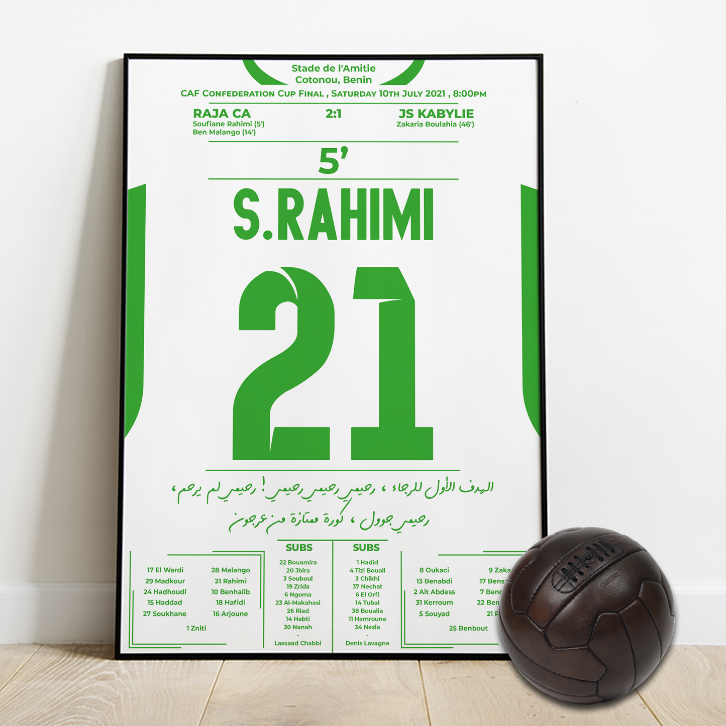 Soufiane Rahimi's Brilliant Opener: The Spark That Led Raja Casablanca to Glory