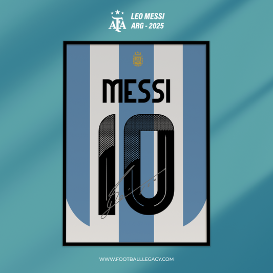 Lionel Messi 2026 Argentina Signed Frame