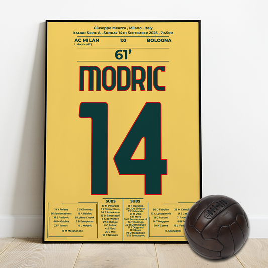 Modrić Announces His Milan Arrival with a Brilliant First Goal