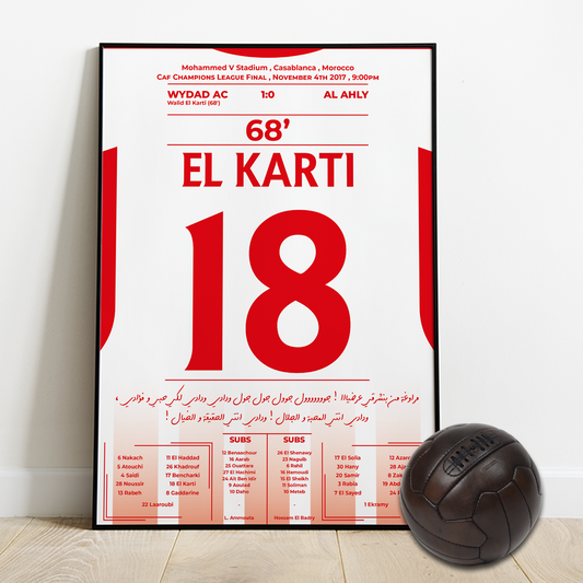 Walid El Karti's Decisive Goal Secures Wydad's CAF Champions League 2017 Triumph