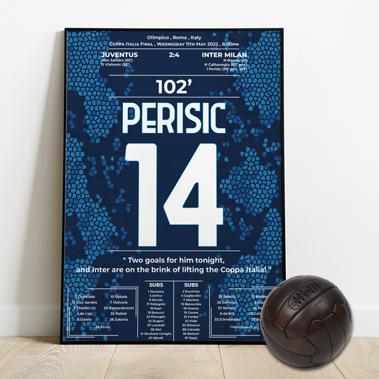 Perišić Leads Inter to Glory in Thrilling 2022 Coppa Italia Final