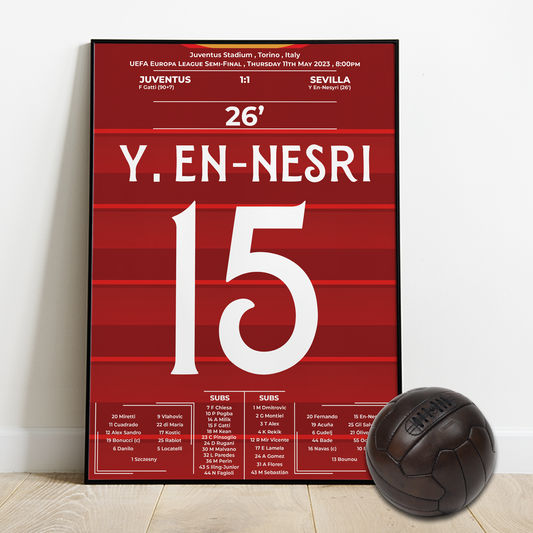 En-Nesyri Shines as Sevilla Triumphs in UEFA Europa League Final 2023