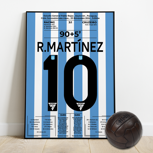 Roger Martínez Stuns Cruzeiro in the Sudamericana