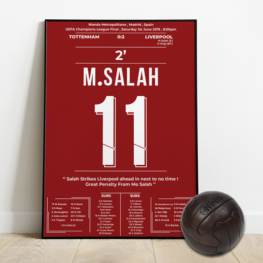 Salah's Heroic Performances Lead Liverpool to UEFA Champions League Glory in 2019