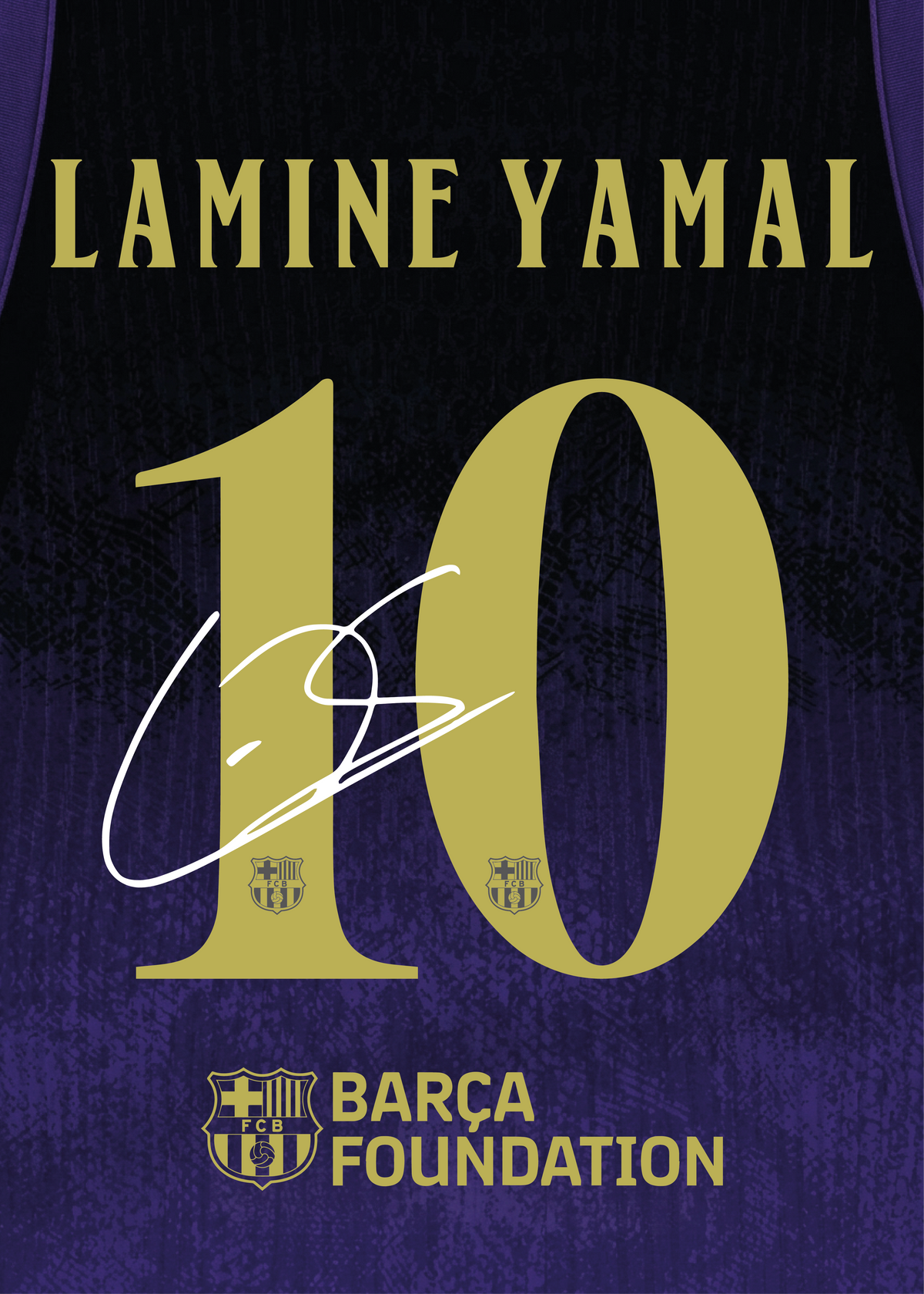 Lamine Yamal Barcelona 2026 Ultimate Rising Star Signed Frame