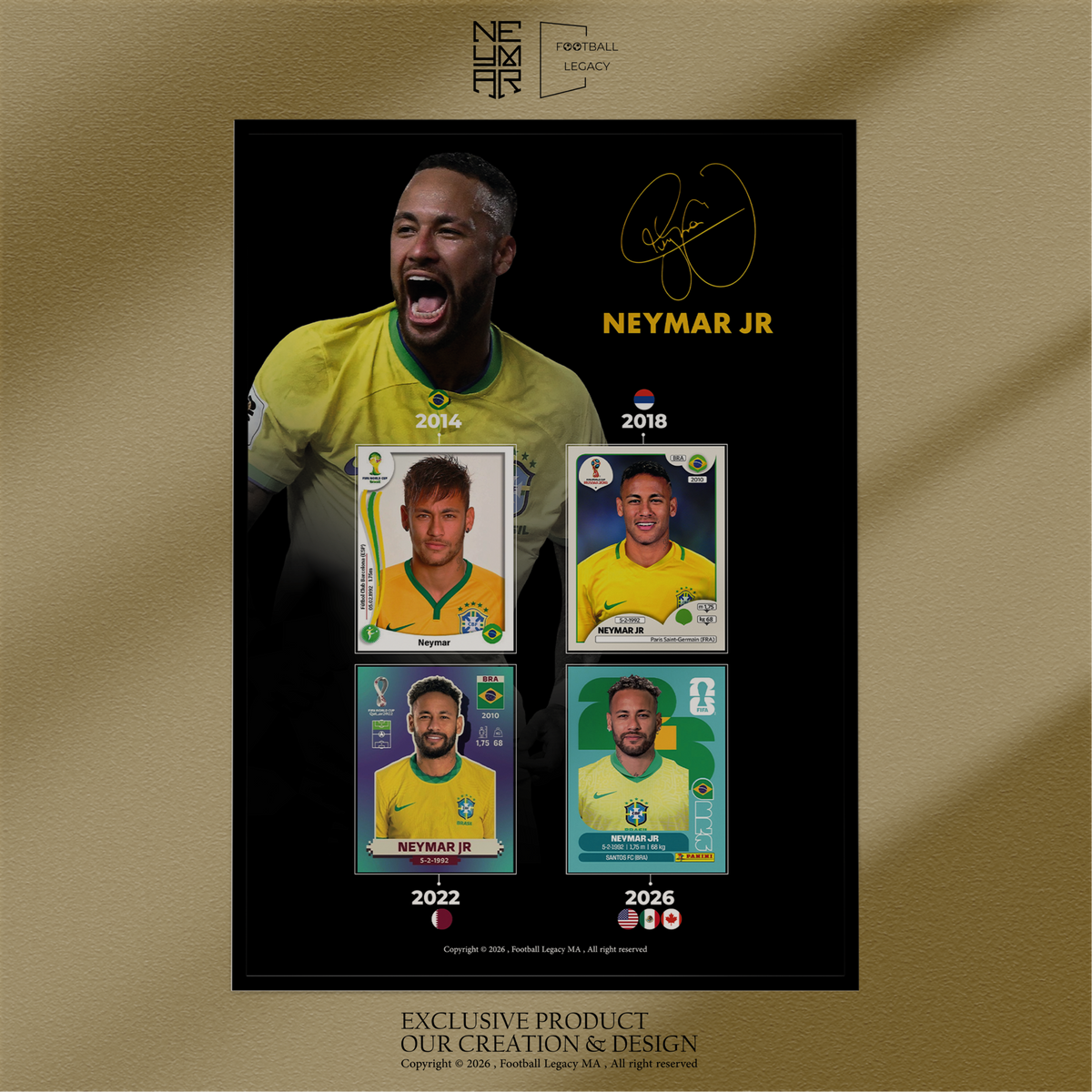 NEYMAR JR — World Cup Legacy Collection