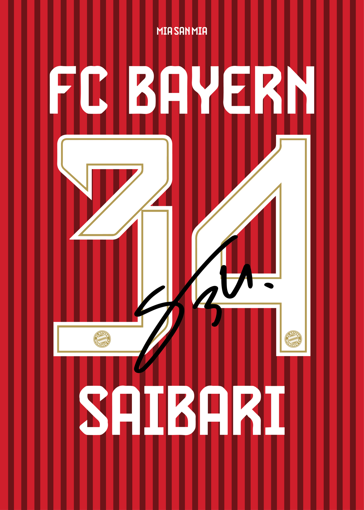 Ismael Saibari FC Bayern Munich 2026 Ultimate Collector Frame